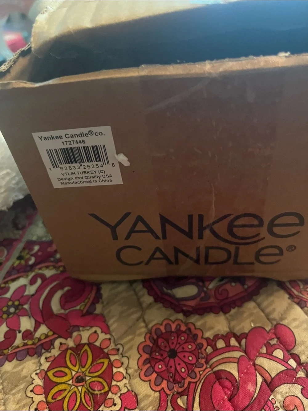 Yankee Candle turkey votive holder never used.